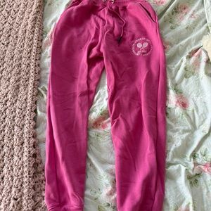 Nasty gal pink sweatpants